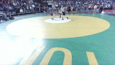 98 lbs Cons. Round 3 - McCoy Davis, Federal Way Spartans Wrestling vs Leo Schlotfeldt, Snoqualmie Valley Wrestling Club