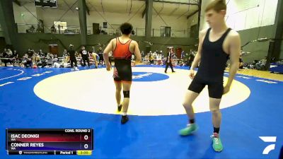 157 lbs Cons. Round 2 - Isac Deonigi, WA vs Conner Reyes, WA