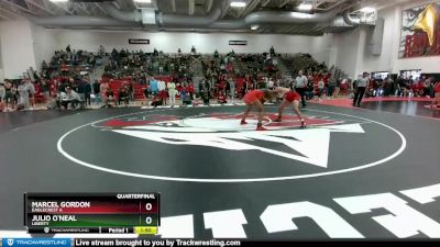 190 lbs Quarterfinal - Julio O`Neal, Liberty vs Marcel Gordon, Eaglecrest A