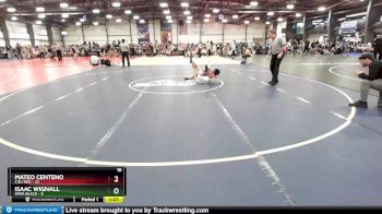 105 lbs Rd# 6- 9:00am Saturday Final Pool - Mateo Centeno, Cali Red vs Isaac Wignall, Iowa Black