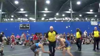 96 lbs Quarterfinals (8 Team) - Lincoln Hinchman, Olympia Red vs Griffin Webber, Indiana Outlaws