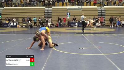 141 lbs Round Of 32 - Anthony Santaniello, Pittsburgh vs Chase Caprella, Navy