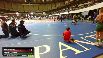 72 lbs Cons. Round 2 - Abel Bentley, New Kent Youth Wrestling vs Nolan Lumagui, Bull Island Grappling