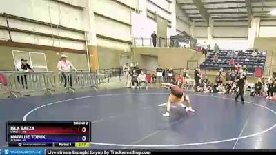 135 lbs Round 2 (3 Team) - Isla Baeza, Utah 1 vs Natallie Tobuk, Alaska