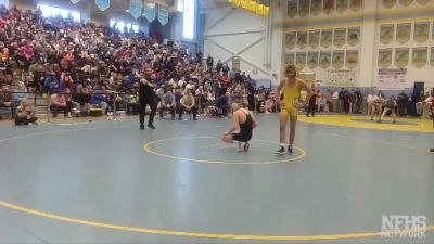 126 lbs Semifinal - Holt Baker, Cape Henlopen H S vs Trevor Copes, Caesar Rodney H S