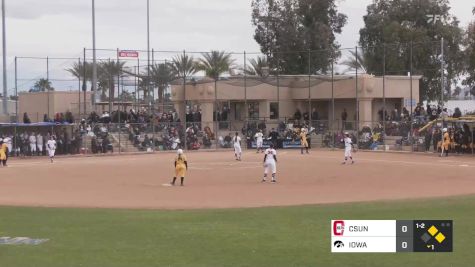 Replay: Iowa vs. CSU Northridge | 2023 Mary Nutter Collegiate Classic