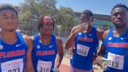 Florida Men Defeat Quality Field In 4x100m