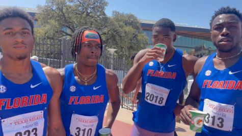 Florida Men Defeat Quality Field In 4x100m