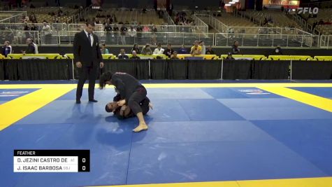 DEREK JEZINI CASTRO DE CARVALHO vs JULIAN ISAAC BARBOSA 2024 Pan Jiu Jitsu IBJJF Championship