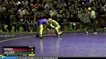 141 lbs Cael Happel, Northern Iowa vs Caleb Rea, West Virginia