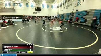 113 lbs Round 5 (10 Team) - Isael Beal, Central vs Branden Strong, Rawlins