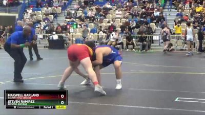 215 lbs Cons. Round 3 - Maxwell Garland, Calvert Hall College vs Steven Ramirez, DeMatha Catholic