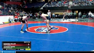 6A-144 lbs Cons. Round 2 - Howard Heller, Marist School vs Gannon White, South Effingham