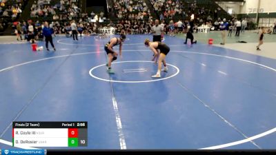 141 lbs Finals (2 Team) - Robert Coyle III, Northern State Reserve vs Daniel DeRosier, Nebraska-Kearney Reserve