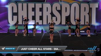 Just Cheer All Stars - Diamond Cats [2022 L4 Senior Coed Day 1] 2022 CHEERSPORT Oaks Classic