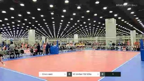 Cincy east vs VC United 152 Elite - 2022 JVA World Challenge presented by Nike - Expo Only