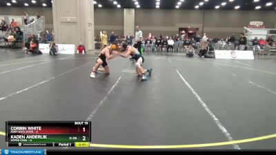 133 lbs 2nd Wrestleback (16 Team) - Kaden Anderlik, Upper Iowa vs Corbin White, Fort Hays State