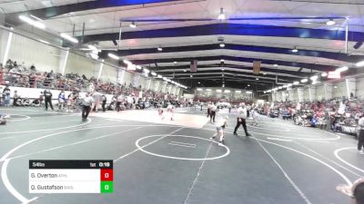 54 lbs Consi Of 8 #2 - Garrison Overton, Athlos Wrestling vs Quade Gustafson, Badlands Elite