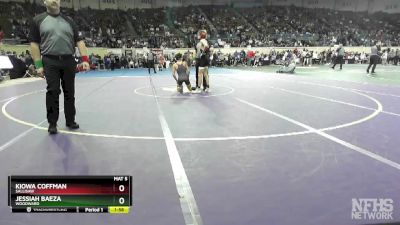 4A-165 lbs Champ. Round 1 - Kiowa Coffman, Sallisaw vs Jessiah Baeza, Woodward