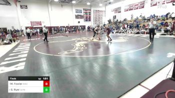 195 lbs Final - Malachi Fowler, Windham vs Stefan Ryer, Old Lyme