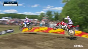 450 Moto 2 Replay | Lucas Oil Pro Motocross at Unadilla MX 8/13/22