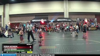 50 lbs Round 4 (6 Team) - Colton Hergies, Contenders Wrestling Academy Green vs Doran Withrow, Carolina Hammer Squad