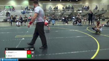 70 lbs Round 5 (6 Team) - Ali Albadri, ARES Red vs Deegan Dolan, ARES White