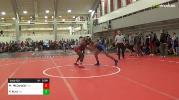 197 lbs Final - Malik McDonald, NCSU Unattached vs Sawyer Root, The Citadel