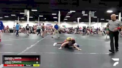 98 lbs Round 2 (6 Team) - Maxwell Griffin, Frost Gang vs Logan Forgatch, Scorpions