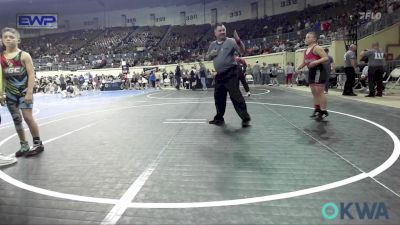 110 lbs Round Of 16 - Miles Allen, Barnsdall Youth Wrestling vs Riley Williams, Norman Grappling Club