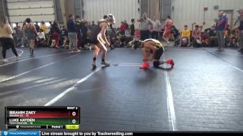 160 lbs Round 1 - Luke Hayden, Team Missouri vs Ibrahim Zaky, Ranger WC