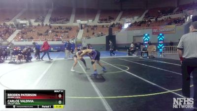 D1-157 lbs Cons. Round 1 - Broden Paterson, Desert Vista vs Carlos Valdivia, Valley Vista