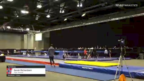 Sarah Richardson - Tumbling, High Altitude - 2021 USA Gymnastics Championships