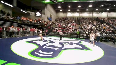 132 lbs Cons. Round 1 - Dawson Auger, Northridge vs Ethan Lignell, Hillcrest