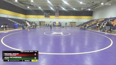 144 lbs Cons. Round 5 - Michael Dailey, MoWest Wrestling vs Noah Richardson, Purler