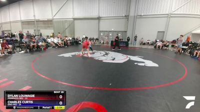 138 lbs 4th Wrestleback (16 Team) - Dylan Louwagie, Minnesota Red vs Charles Curtis, Ohio Red