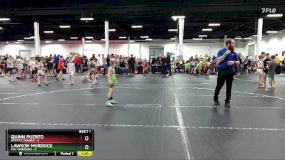 48 lbs Semis (4 Team) - Lawson Murdock, Mat Warriors vs Quinn Puerto, Bitetto Trained