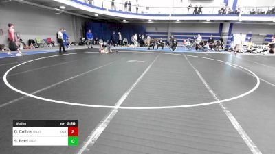 184 lbs Consi Of 32 #2 - Quinn Collins, UNATT - Rider vs Sebastian Ford, UNATT - Sacred Heart University