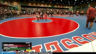 55-58 lbs Round 1 - Anika Grady, Yerington Lions Wrestling vs Kamilla Morales, Nevada Elite