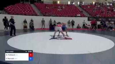 86 kg Cons 8 #2 - Dylan Fishback, Wolfpack Wrestling Club / TMWC vs Victor Marcelli, Cavalier Wrestling Club