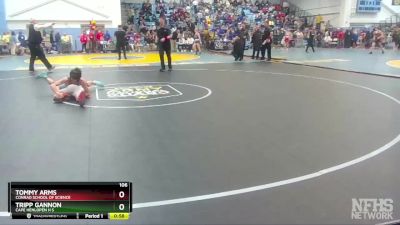 106 lbs Cons. Round 2 - Tommy Arms, Conrad School Of Science vs Tripp Gannon, Cape Henlopen H S