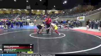 220 lbs Round 2 (4 Team) - Brash Henderson, 5A Silverton vs Amadeus Elkin, 5A North Eugene