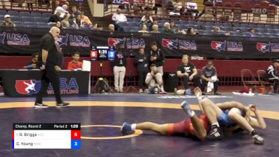 77 lbs Champ. Round 2 - Alec Robeson, Dubuque RTC vs Aydin Rix McElhinney, Northern Colorado Wrestling Club