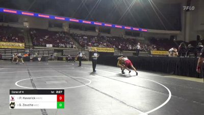 165 lbs Consi Of 4 - Peter Haverick, Montclair State vs Gavin Zoucha, Wayne State College