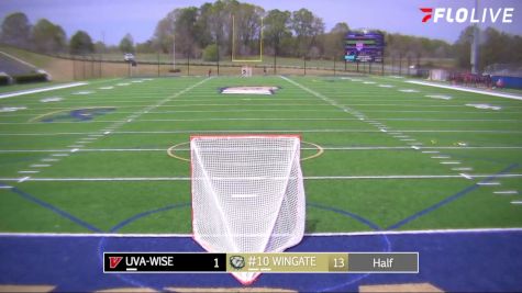 Replay: UVA Wise vs Wingate | Apr 1 @ 1 PM