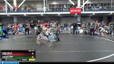 100 lbs Round 5 (8 Team) - Cael Killo, Ranger WC vs Lucas Fama, Doughboys