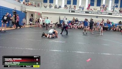 115 lbs Quarterfinals (8 Team) - Keagan Mesina, Florida Punishers vs Yazaeil Vergara, Xtreme Team