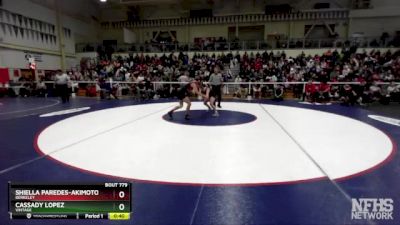 115 (117) 3rd Place Match - Shiella Paredes-Akimoto, Berkeley vs Cassady Lopez, Vintage