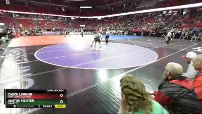 D3-138 lbs Cons. Round 1 - Ashton Meister, Poynette vs Caden Lindner, Iowa-Grant/Highland