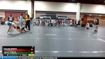 96 lbs Round 1 (6 Team) - Cullen Spence, Team Palmetto vs Grady Phelps, Steel Valley Renegades